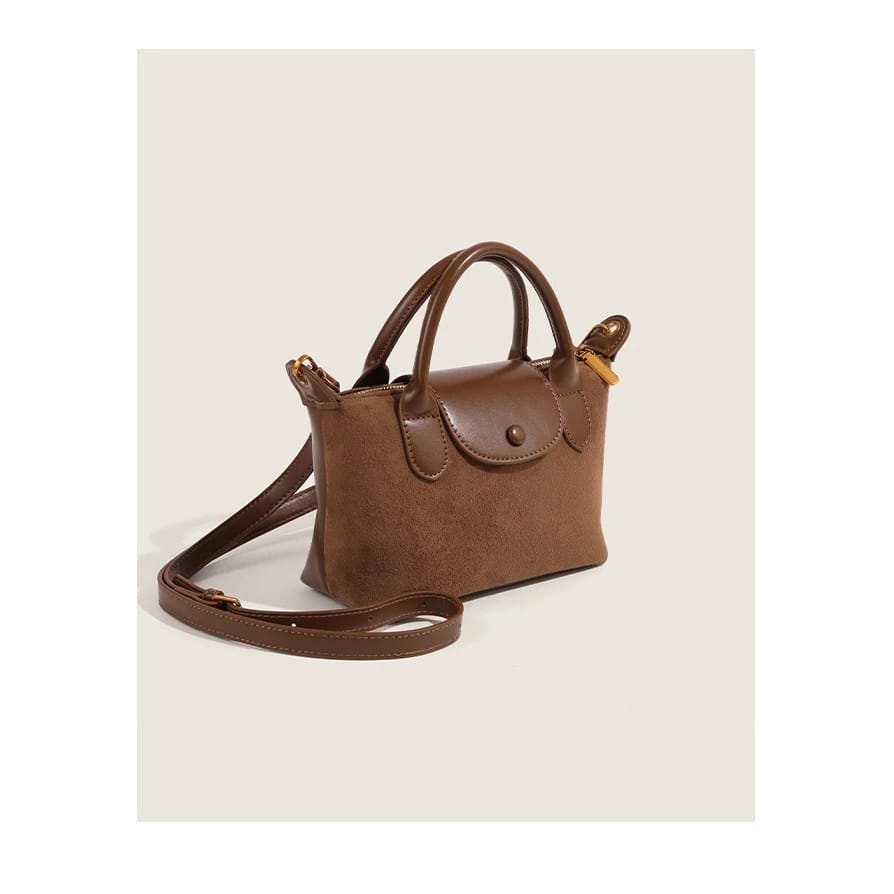 Women PU Shoulder Bag, Stitched Handbag with Brooch 472783 Women PU Shoulder Bag, Stitched Handbag with Brooch 472783