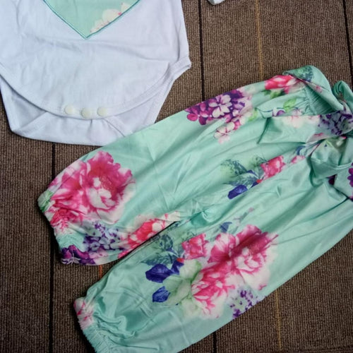 Baby Girls 3PCS Infant Toddler Clothes Romper Bodysuit 358659 Baby Girls 3PCS Infant Toddler Clothes Romper Bodysuit 358659