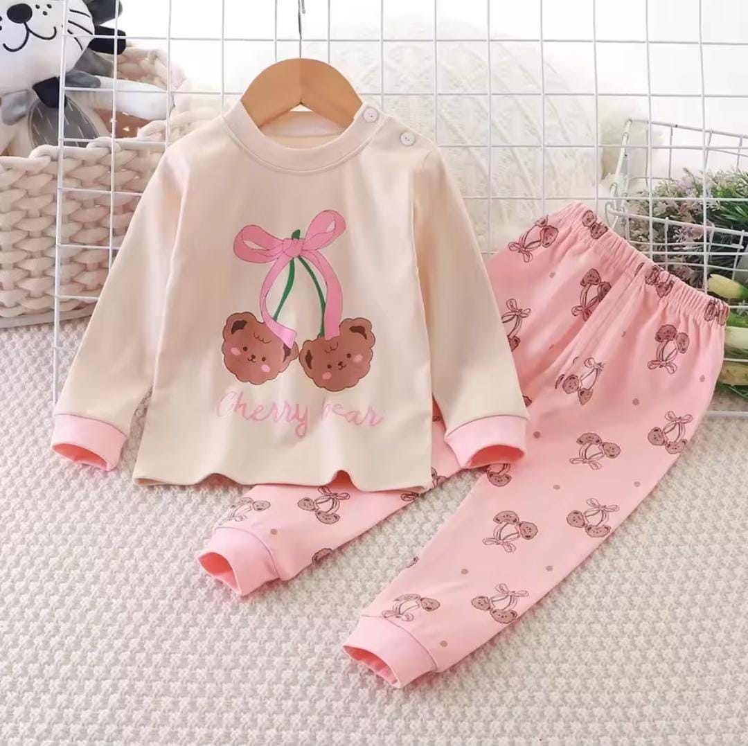 Kids Warm Cartoon Long Sleeve Pyjamas Sets 1720427 Kids Warm Cartoon Long Sleeve Pyjamas Sets 1720427