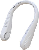 Rechargeable Battery Operated Mini Personal Cooling Fan 360 Airflow Bladeless Neck Fan - TUZZUT Qatar Online Shopping