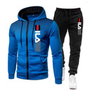 Men's Tracksuits Fashion Tracksuit For Men Hoodie Fitness Gym Clothing Running Set Sportswear Jogger Winter Suit Sports   132778 - TUZZUT Qatar Online Shopping