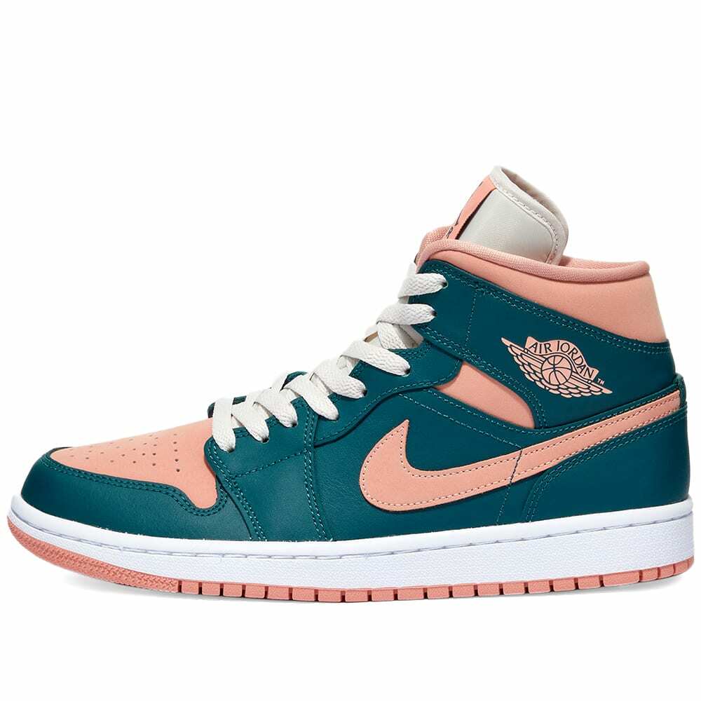 Mid Dark Teal Green Pink Shoes BQ6472 Mid Dark Teal Green Pink Shoes BQ6472
