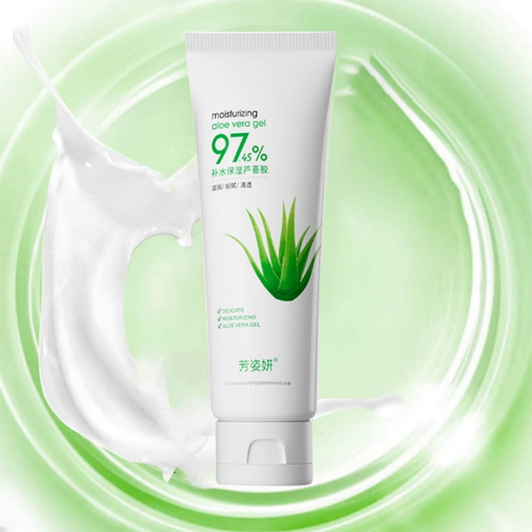 FAZIYAN Aloe Vera Gel Moisturizing Soothing Gel Cream 60g For Sunburn, Dry Skin, Acne, Irritation