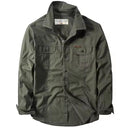 Men's Jacket, Luxury Man Shirt Oversize Men Clothing Long Sleeve Button Up Shirts Outdoor Workwear Top Men Clothing Shirt   S5055884 - TUZZUT Qatar Online Shopping