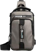 Men's Multifunctional Shoulder Backpack with USB Charging     162728 - TUZZUT Qatar Online Shopping