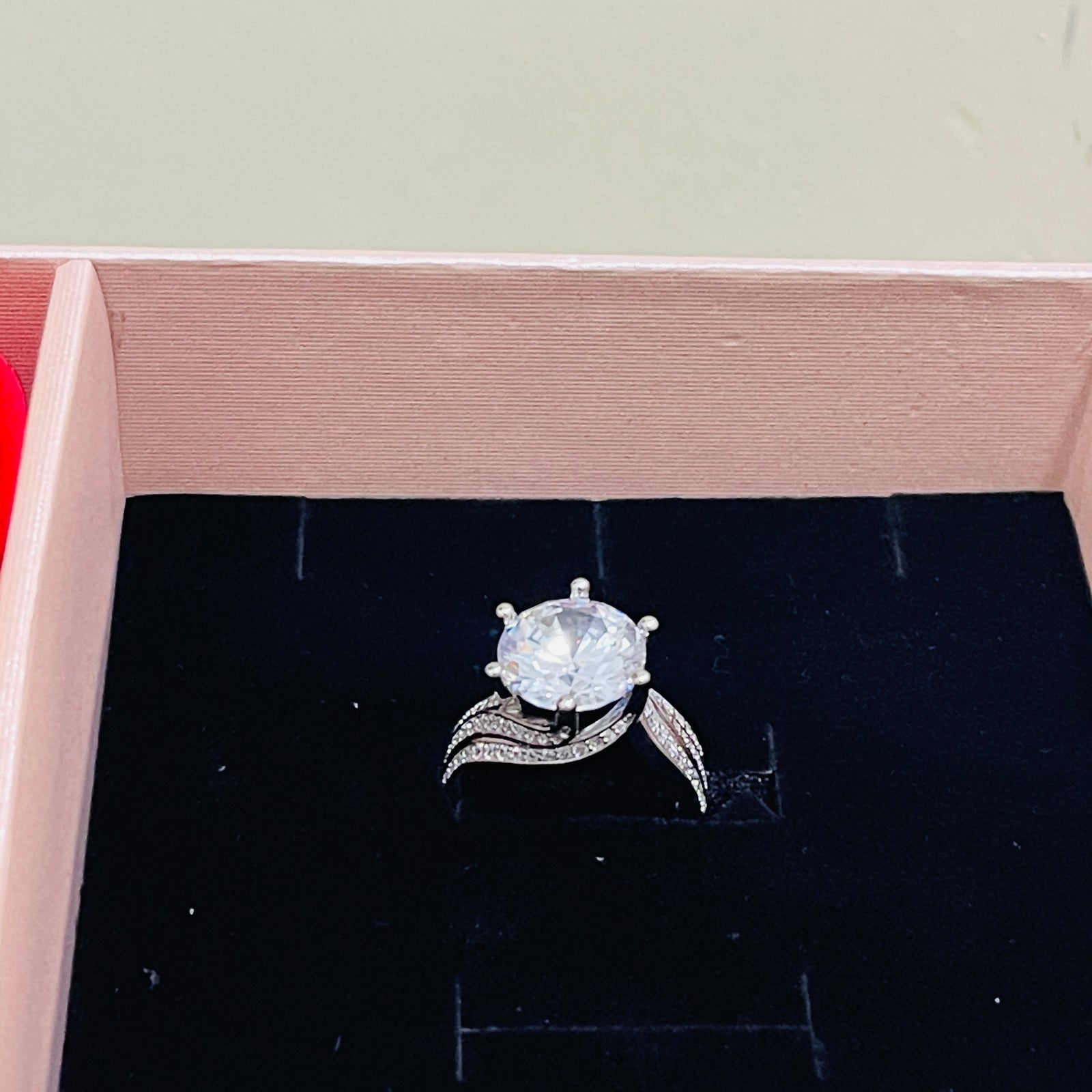 Women Fashion White Stone Rings 38728 Women Fashion White Stone Rings 38728