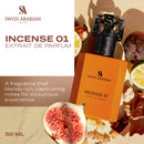 Incense 01 Extrait de Parfum 50ml by Swiss Arabian