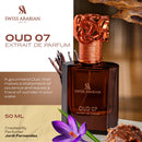 Oud 07 Extrait de Parfum 50ml by Swiss Arabian