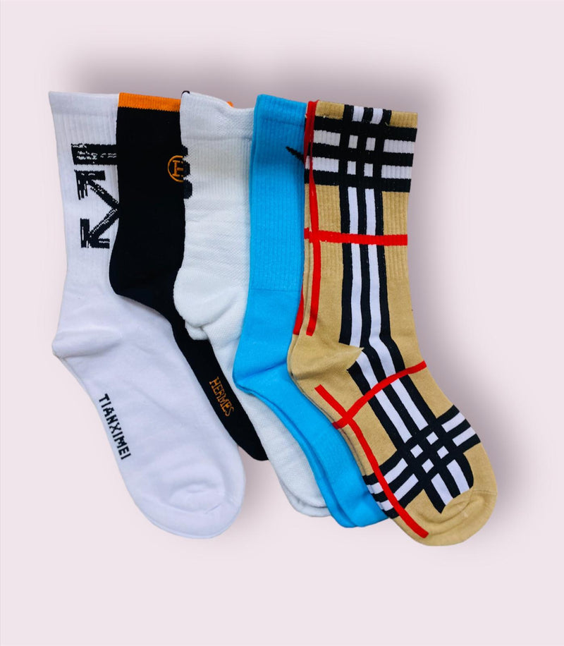 5 Pair Socks S16283220 - Tuzzut.com Qatar Online Shopping