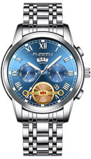 Fngeen Face Double Calendar Business Waterproof Quartz Watch W256071 - Tuzzut.com Qatar Online Shopping