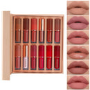 12in1 NEW Ershiqi 12pcs Thanks for the love lip set long lasting lip glaze lip gloss - TUZZUT Qatar Online Shopping