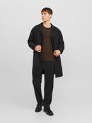 Men Thick Soft Plush Coat Long Sleeve Windbreaker Jacket S3876291 2XL - TUZZUT Qatar Online Shopping