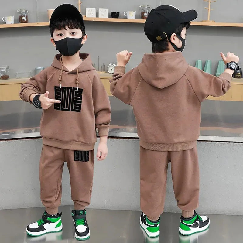 Boys 2-piece long-sleeved top and pants set 509547 Boys 2-piece long-sleeved top and pants set 509547