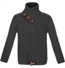 Autumn Casual Vintage Button Sweaters Men Turtleneck Knitted Cardigans XL S4781329 - Tuzzut.com Qatar Online Shopping
