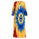 Women’s Vibrant Printed Cotton Jalabiya