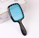 Vented Hair Brush Styling Tools Large Plate Combs Massage Girls Ponytail Comb S3213820 - TUZZUT Qatar Online Shopping