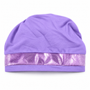 Women’s Lavender Fabric Cap with Metallic Band 380062 -One size