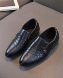 Kid's Boys pointed  Black Shoes 260203  - 28 - TUZZUT Qatar Online Shopping
