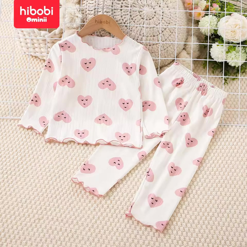 Heart Print Loungewear Set 1499447 - TUZZUT Qatar Online Shopping