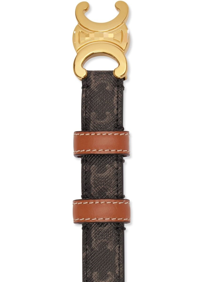 Medium Triomphe Belt in Natural Calfskin B0003 Medium Triomphe Belt in Natural Calfskin B0003