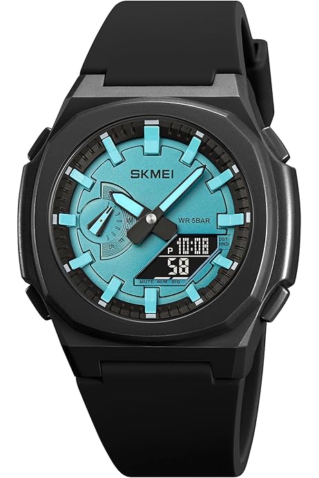 SKMEI Analog Digital Dual Time Watch W7508 - TUZZUT Qatar Online Shopping