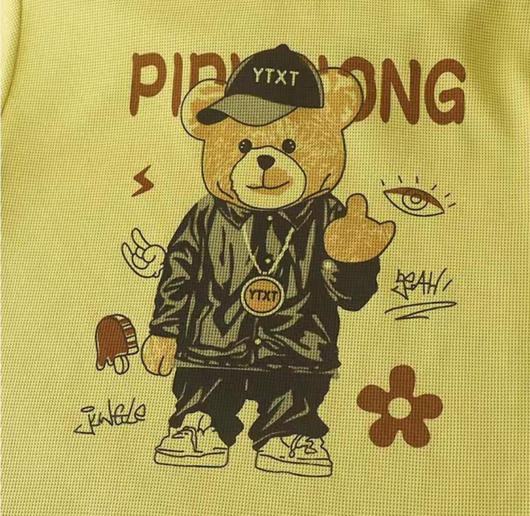Kids Korean Style T-shirt+Shorts 2-piece Suit 1592423 Kids Korean Style T-shirt+Shorts 2-piece Suit 1592423
