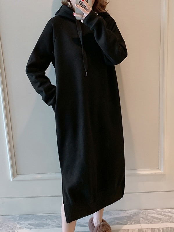 Women's Long Sleeve Hoodie Dress XL 489489 Women's Long Sleeve Hoodie Dress XL 489489