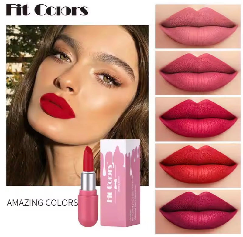 Matte Lipstick Waterproof Long Lasting 433677 - TUZZUT Qatar Online Shopping