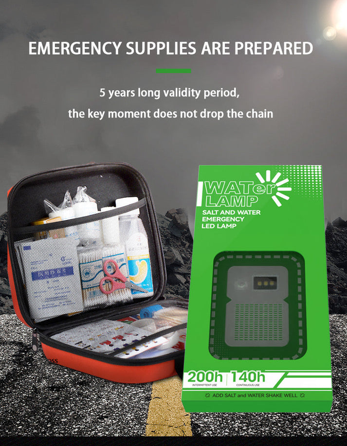 Salt-Water Lamp for Emergency Preparedness Salt-Water Lamp for Emergency Preparedness
