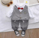 Kids Formal Vest Shirt Pants Ceremony Suit Costume    1570174 - TUZZUT Qatar Online Shopping