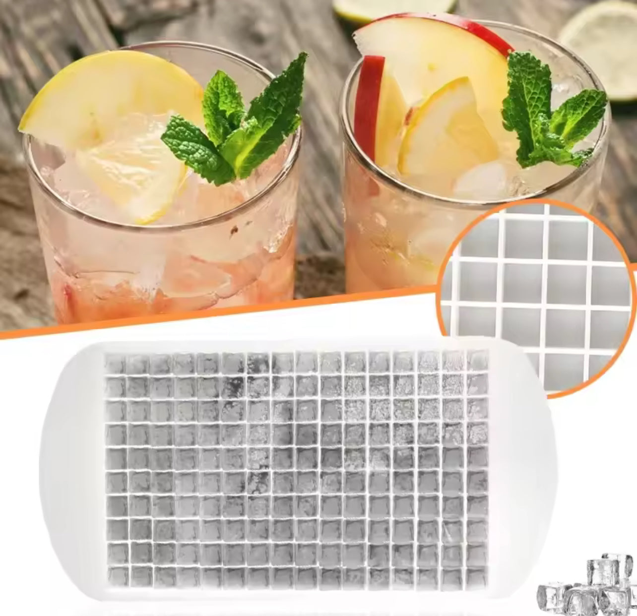160 Grid Mini Silicone Ice Tray S4591614 160 Grid Mini Silicone Ice Tray S4591614