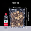 100pcs Textured Vacuum Packaging Pumping Compression Sealer Pre-cut Bags - TUZZUT Qatar Online Shopping