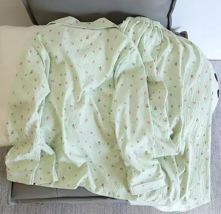Women's Long Pajama Long Sleeve 2-Piece Set 581646 Women's Long Pajama Long Sleeve 2-Piece Set 581646