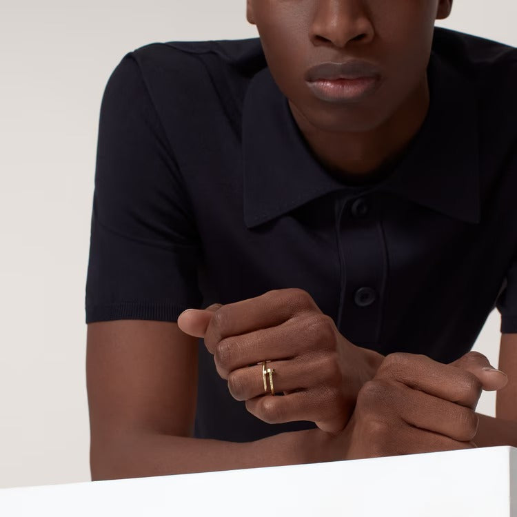 Juste un Clou Yellow Gold Ring S502671411 - TUZZUT Qatar Online Shopping