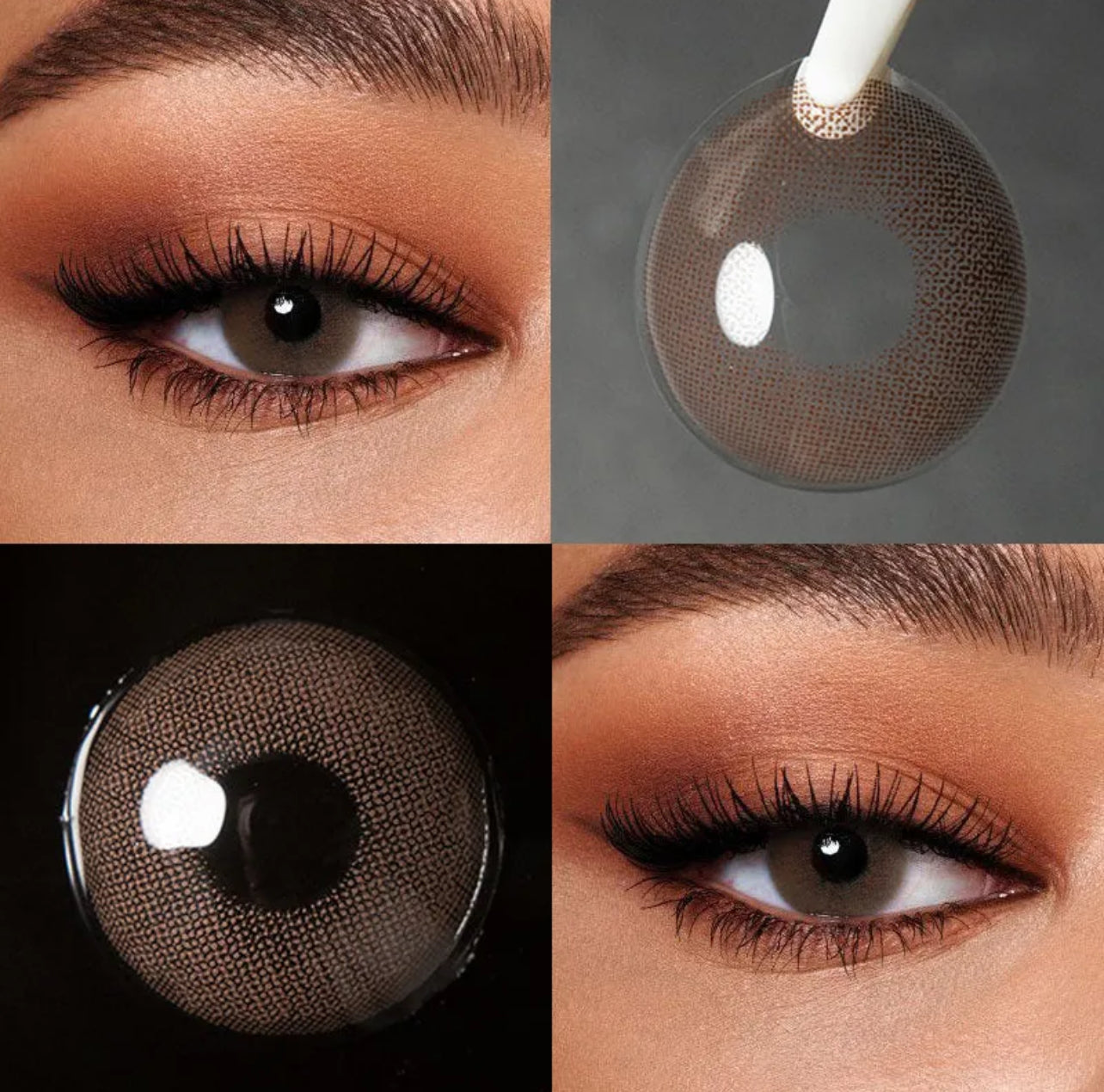 Unibling Queen Chocolate Contact Lenses for Eyes (1 Pair) Unibling Queen Chocolate Contact Lenses for Eyes (1 Pair)