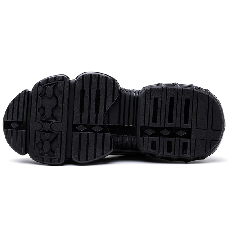 Men's Safety Sneakers Steel Toe Cap Non-Slip Grey 7005052