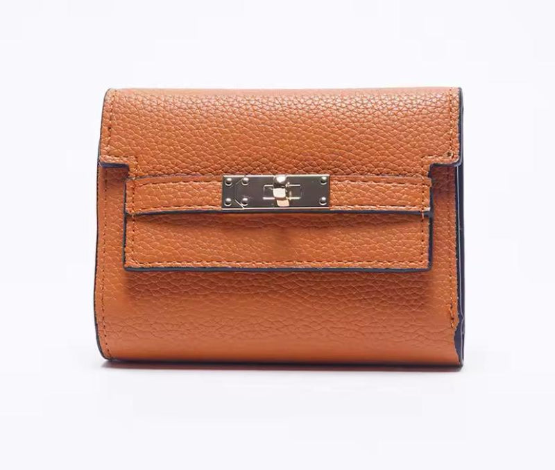 Women's Small Wallet  Small Folding Short Handbag 440135 - TUZZUT Qatar Online Shopping