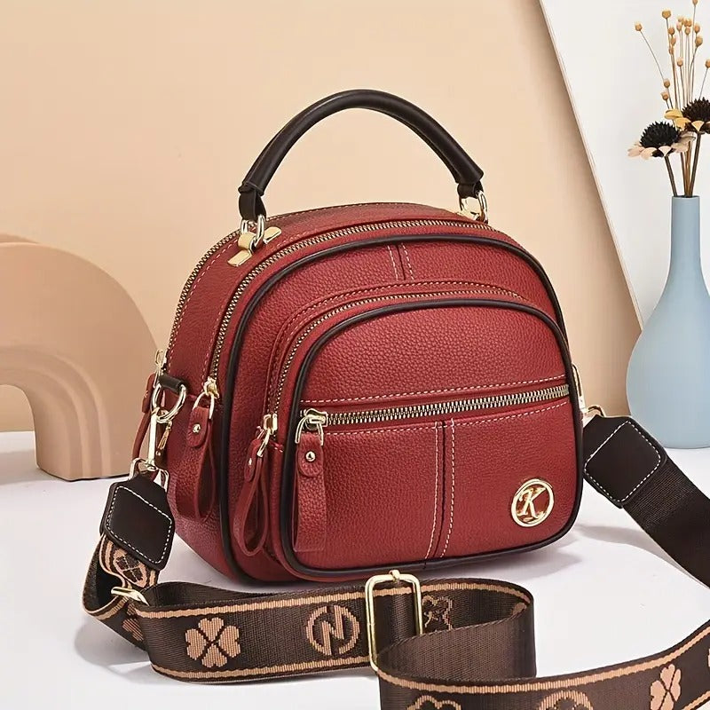Elegant Adjustable Strap Shoulder Travel Bag K79829 - TUZZUT Qatar Online Shopping