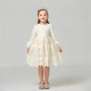 Baby Princess Unicorn Dress Cute Little Girls Spring Long Sleeves Clothes 9-10 S1334689 - Tuzzut.com Qatar Online Shopping