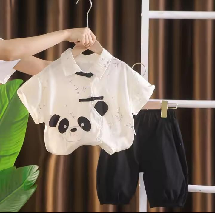 Summer Baby Boy Holiday Clothes Kids Boys Casual Cartoon Short Sleeve Shirts Tops and Shorts Two Piece Set X5113879 Summer Baby Boy Holiday Clothes Kids Boys Casual Cartoon Short Sleeve Shirts Tops and Shorts Two Piece Set X5113879