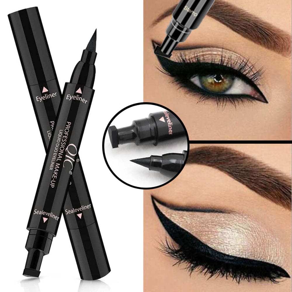 QIC Q614 Double Head Seal Black Eyeliner Long-lasting Waterproof Eye Liner S568311 QIC Q614 Double Head Seal Black Eyeliner Long-lasting Waterproof Eye Liner S568311