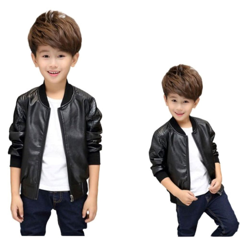Leather Jacket Perfect for all seasons For Kids 18-24M 20452464 - Tuzzut.com Qatar Online Shopping
