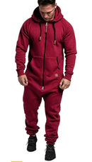Men’s Autumn Winter Cosy Jumpsuit Jogger S35678921 - TUZZUT Qatar Online Shopping