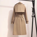 Long Custom made Ladies Jackets For Women's Trench Coat  775201    L - TUZZUT Qatar Online Shopping