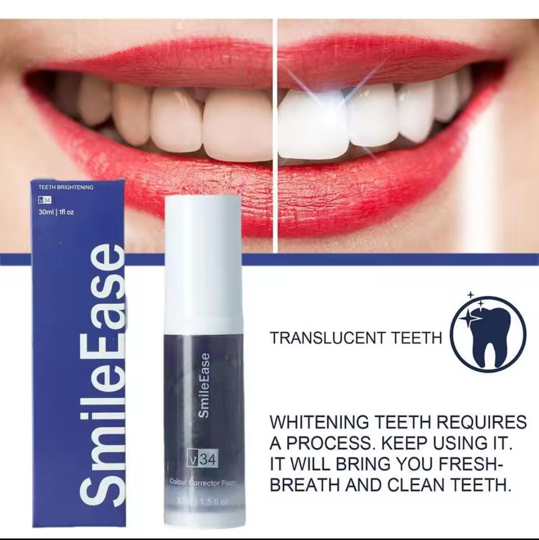 V34 Teeth Cleaning Whitening Toothpaste 30ml V34 Teeth Cleaning Whitening Toothpaste 30ml