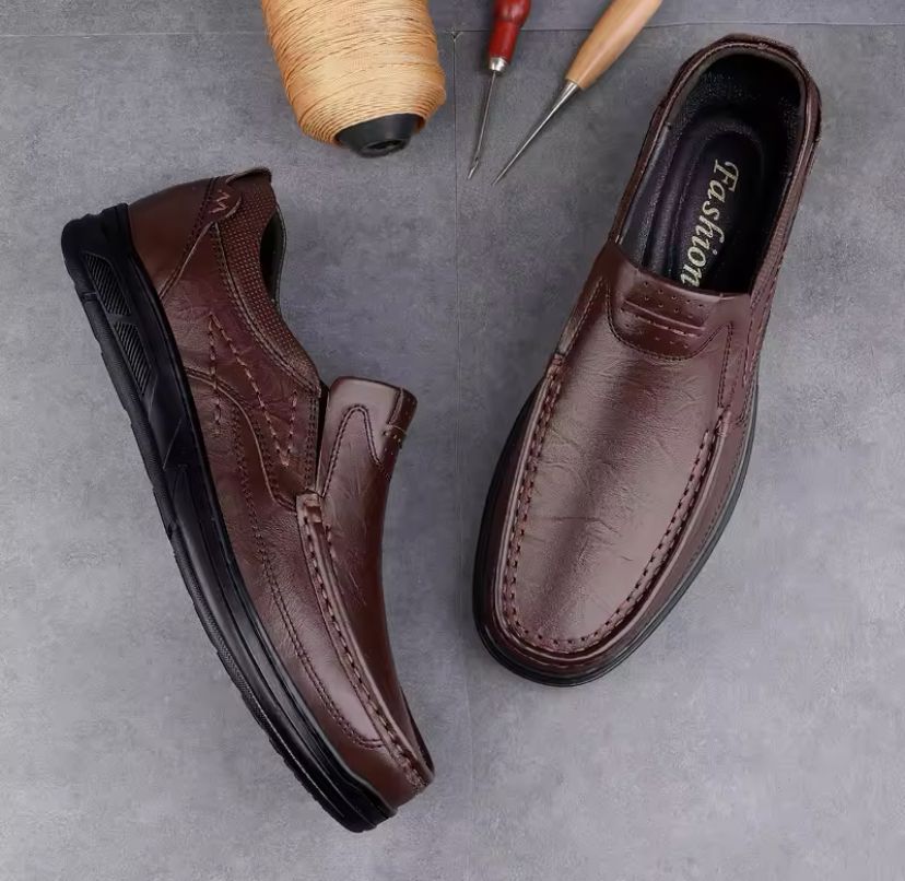 Fashion Genuine Leather Men's Casual Shoes Luxury Formal Man 498567 (42) Fashion Genuine Leather Men's Casual Shoes Luxury Formal Man 498567 (42)