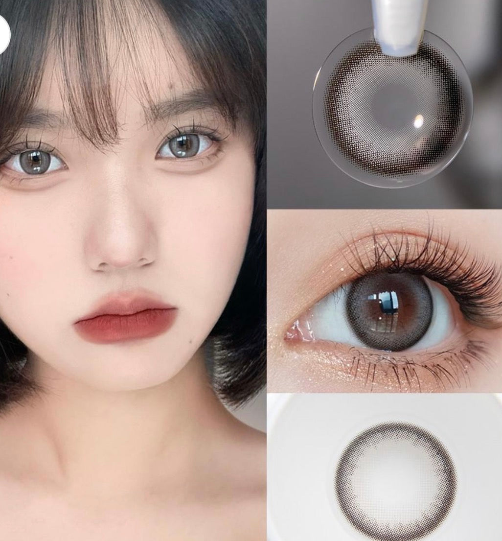 JeweLens Rome-Gray Contact Lenses for Eyes (1 Pair)