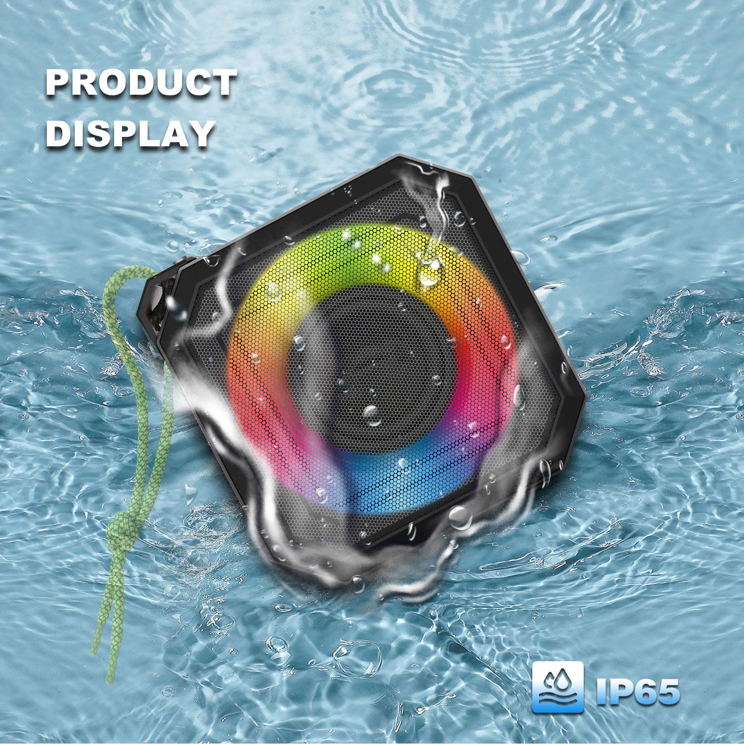 Waterproof Bluetooth Speakers IP65 Portable Mini Wireless Stereo Bass -K217 Waterproof Bluetooth Speakers IP65 Portable Mini Wireless Stereo Bass -K217
