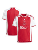 AJAX AMSTERDAM ZIGGO Red and White short sleeve Soccer Jersey AX99710 - TUZZUT Qatar Online Shopping