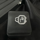 Women's Fashion Ring Simple Zircon Arabic Letters Glass Square Design rings - Tuzzut.com Qatar Online Shopping